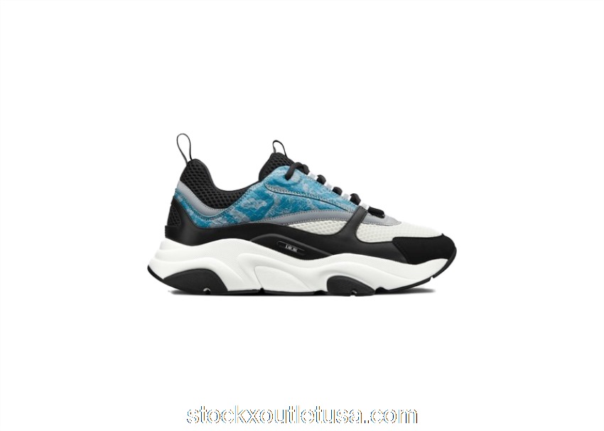Outlet Dior B22 Blue Reflective 3SN231ZCL_H965