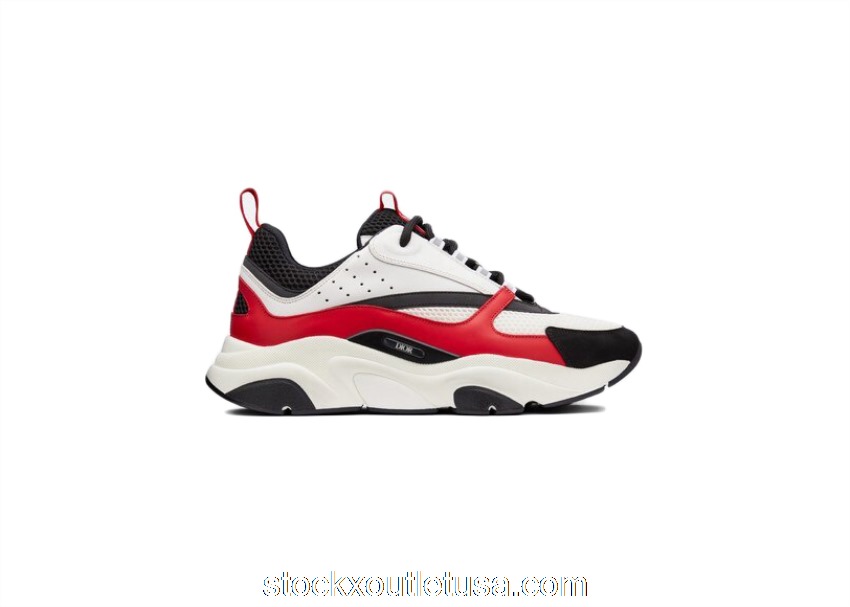 Outlet Dior B22 White Red 3SN231YRK_H360