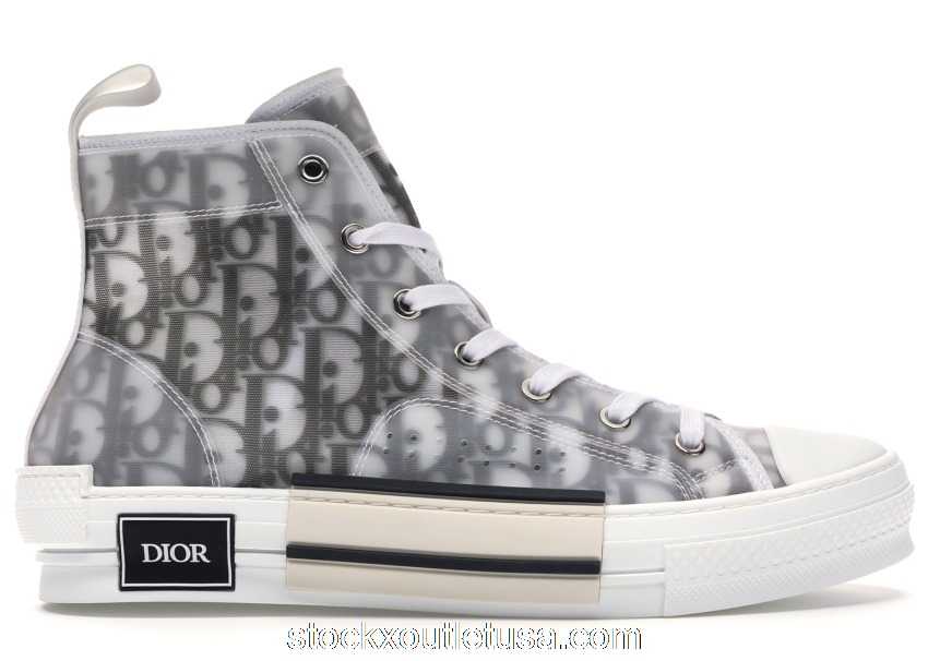 Outlet Dior B23 High Top Logo Oblique 3SH118YJP_H069 / 3SH118YJPT00480H069