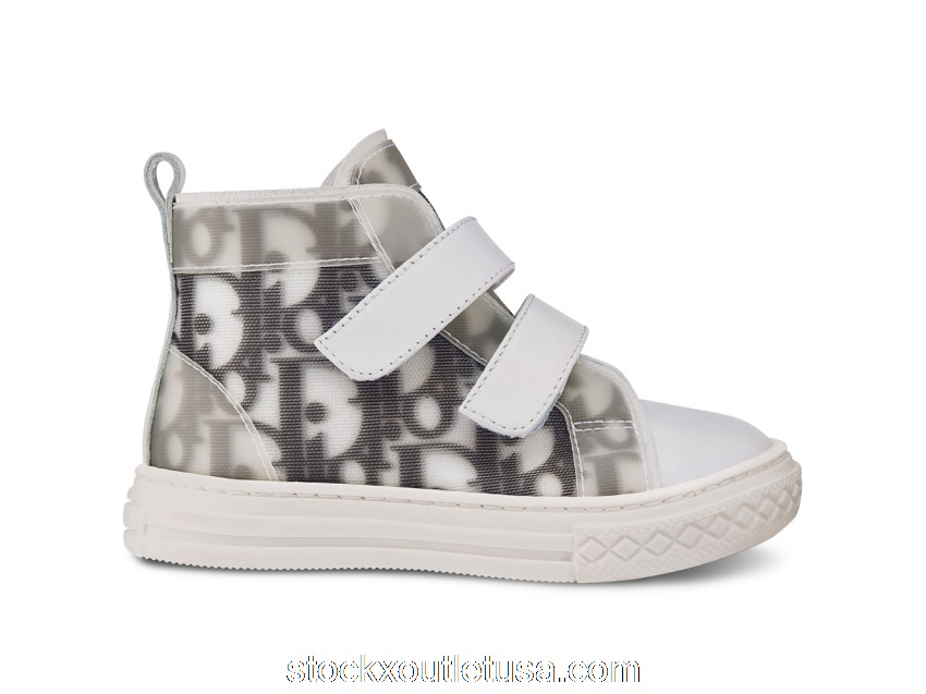 Outlet Dior B23 High White Black Dior Oblique (Baby) 0SBS41SHOA_Y43I