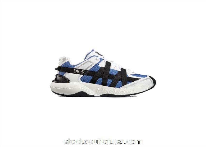 Outlet Dior B24 Runtek Black Blue 3SN250YUE_H560