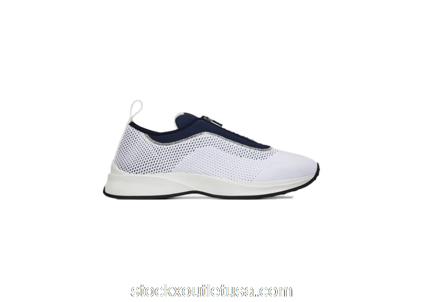 Outlet Dior B25 Low Top White Navy 3SN258YYA_H065