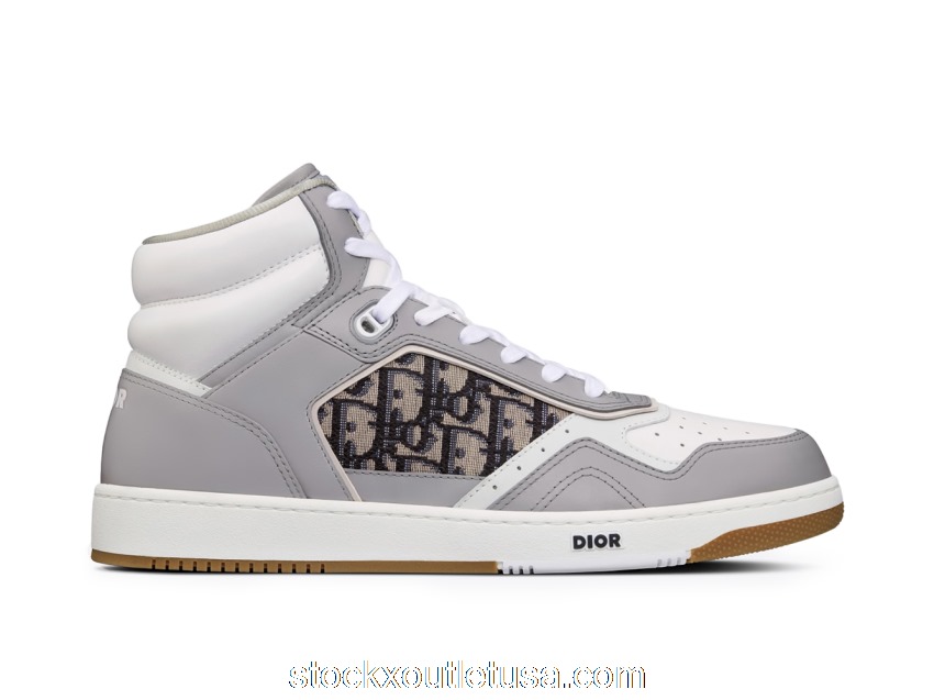 Outlet Dior B27 High Grey White Beige Black Dior Oblique Jacquard 3SH133ZIR_H165