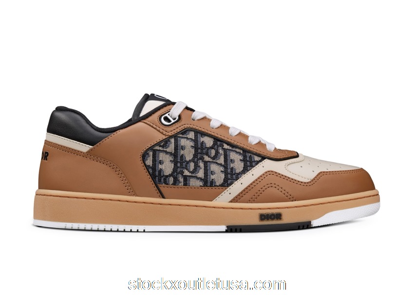 Outlet Dior B27 Low Coffee Cream Black 3SN272ZIR_H761
