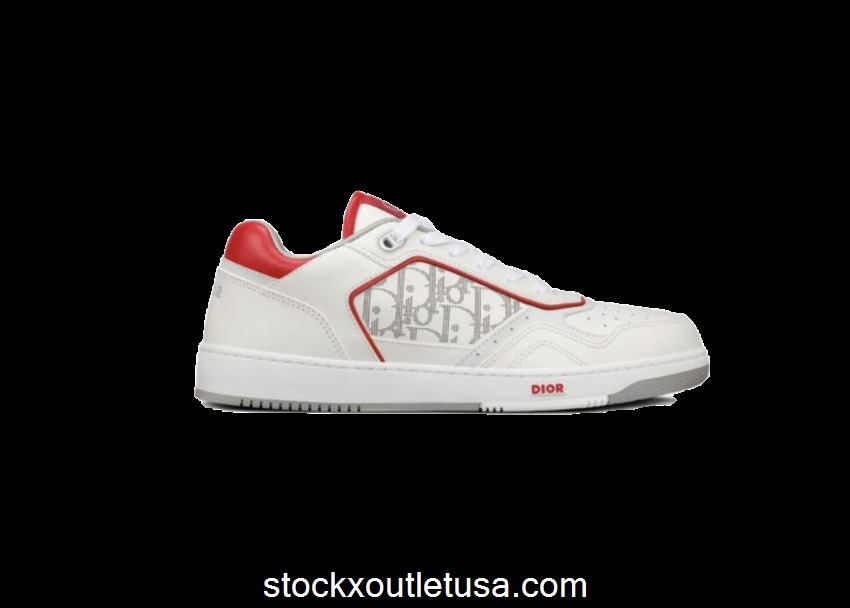 Outlet Dior B27 Low White Red 3SN272ZIJ_H063
