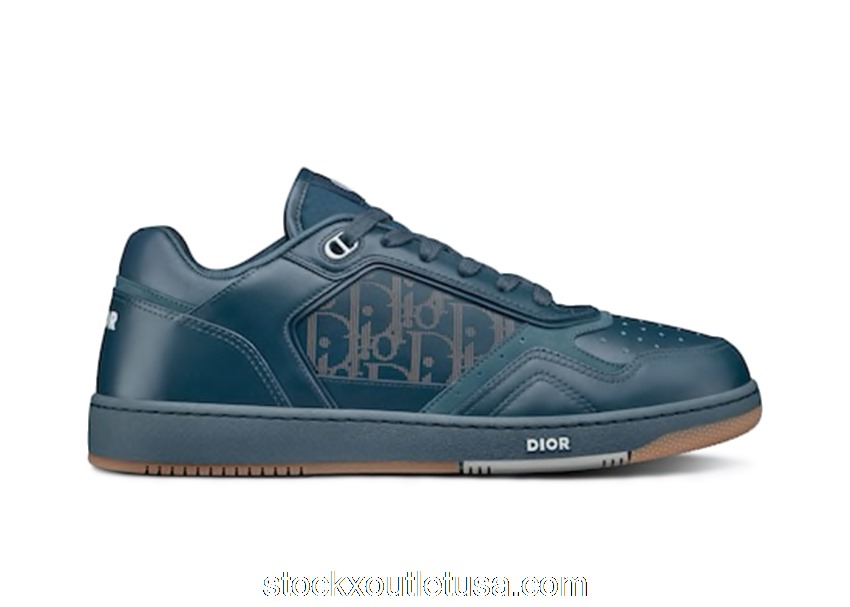 Outlet Dior B27 Low World Tour Navy 3SN272ZLO_H561