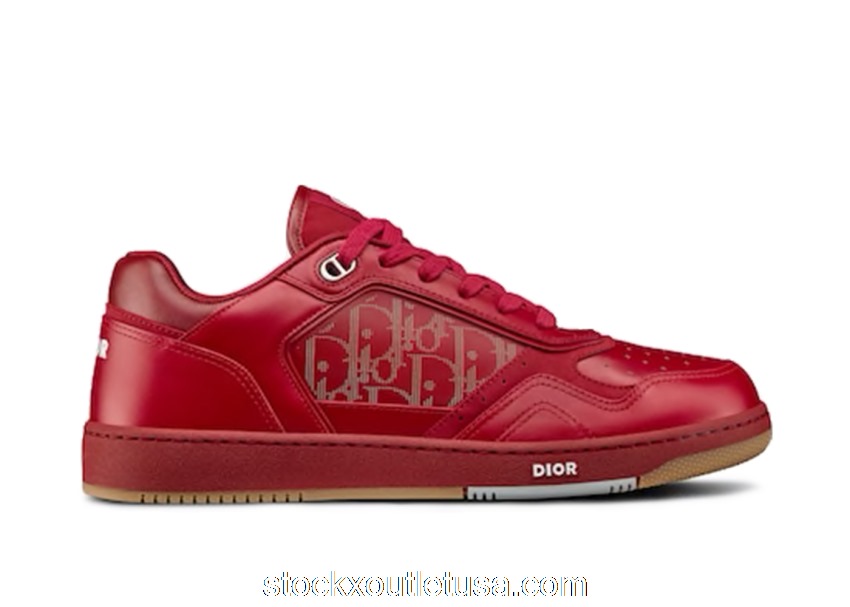 Outlet Dior B27 Low World Tour Red 3SN272ZLO_H361