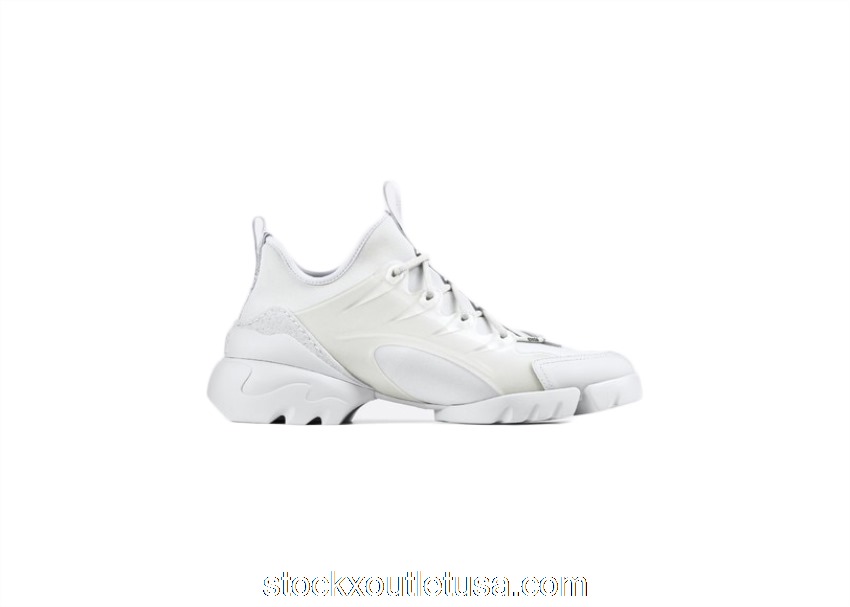 Outlet Dior D Connect White Neoprene (W) KCK222NGG_S10W
