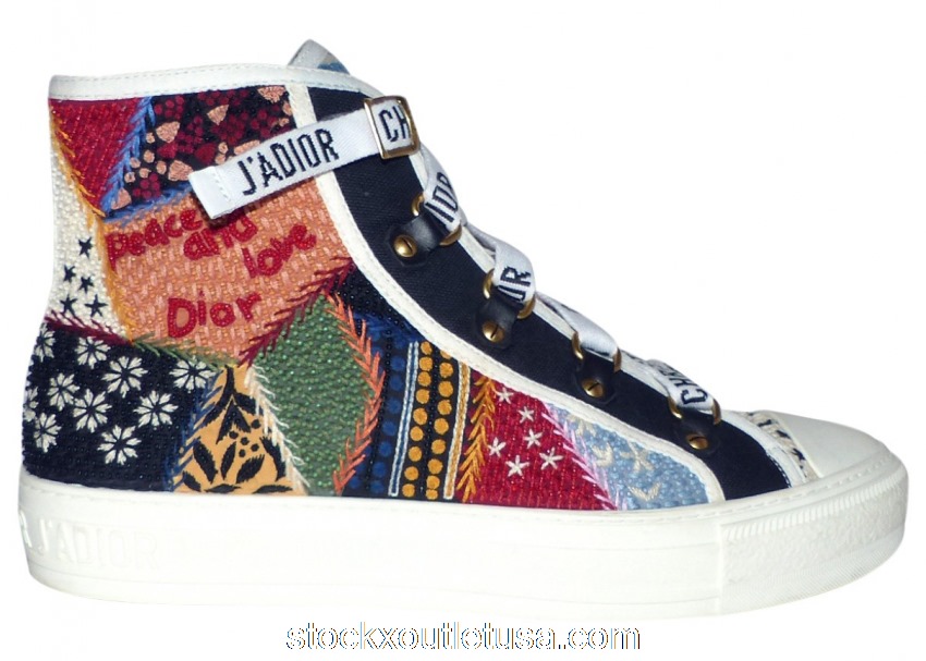 Outlet Dior Walk'N'Dior Patch Embroider (W) KCK201PAC_S90Z