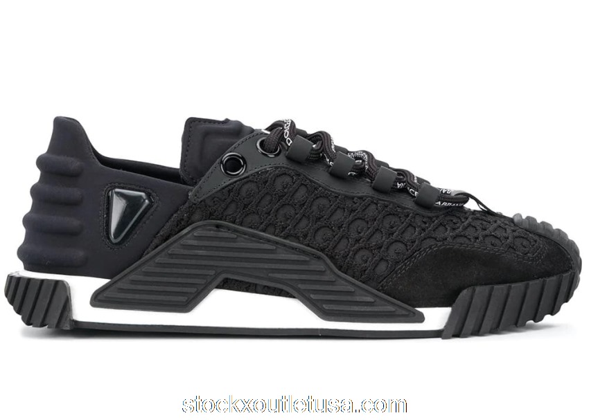 Outlet Dolce & Gabbana NS1 Low Top Black White (W) CK1810AW239
