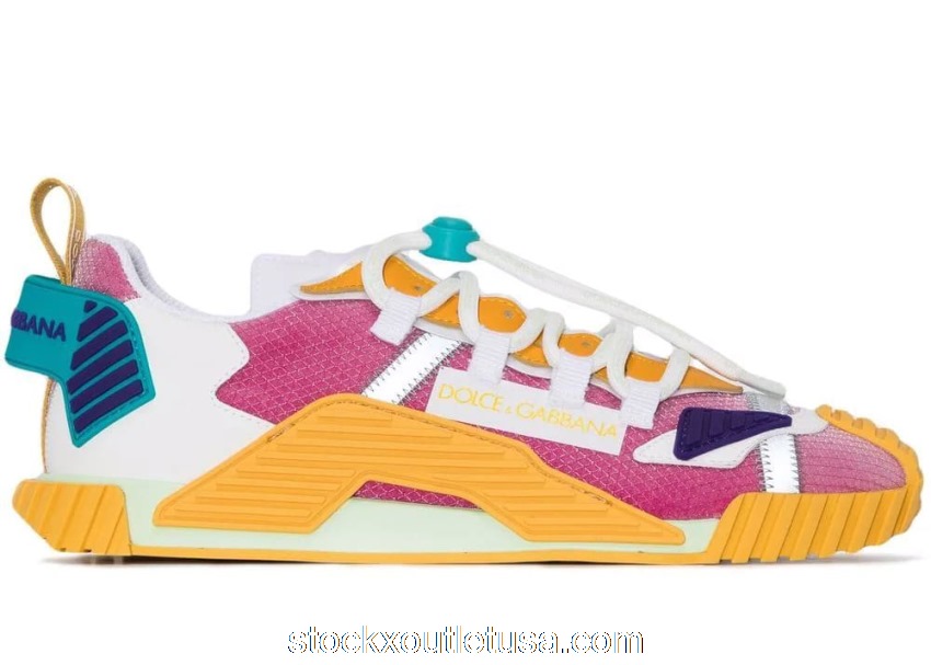 Outlet Dolce & Gabbana NS1 Low Top Hot Pink Orange (W) CK1756AQ9978K200