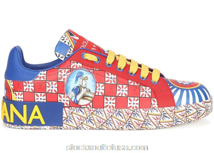 Outlet Dolce & Gabbana Portofino Red Blue Yellow (W) CK1544AJ755