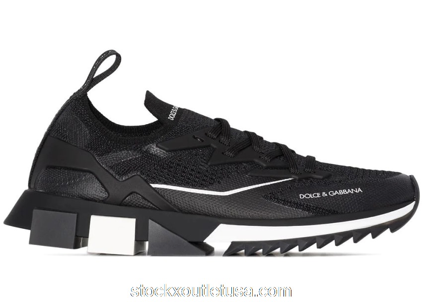 Outlet Dolce & Gabbana Sorrento Lace Up Black White (W) CK1822AW476