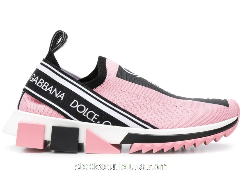 Outlet Dolce & Gabbana Sorrento Slip On Pink Black (W) CK1595AH6778B405