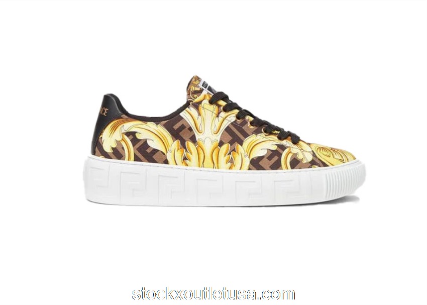 Outlet Fendi Fendace Gold Baroque Greca DSU8404-1A04190_5X00V