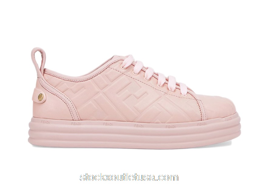 Outlet Fendi Leather Flatform Pink (W) 8e8017aadsf1bso