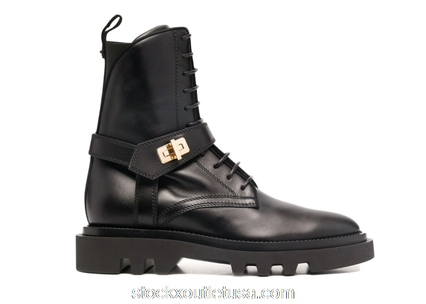 Outlet Givenchy Eden Ranger Boots Black (W) BE602FE.0X2