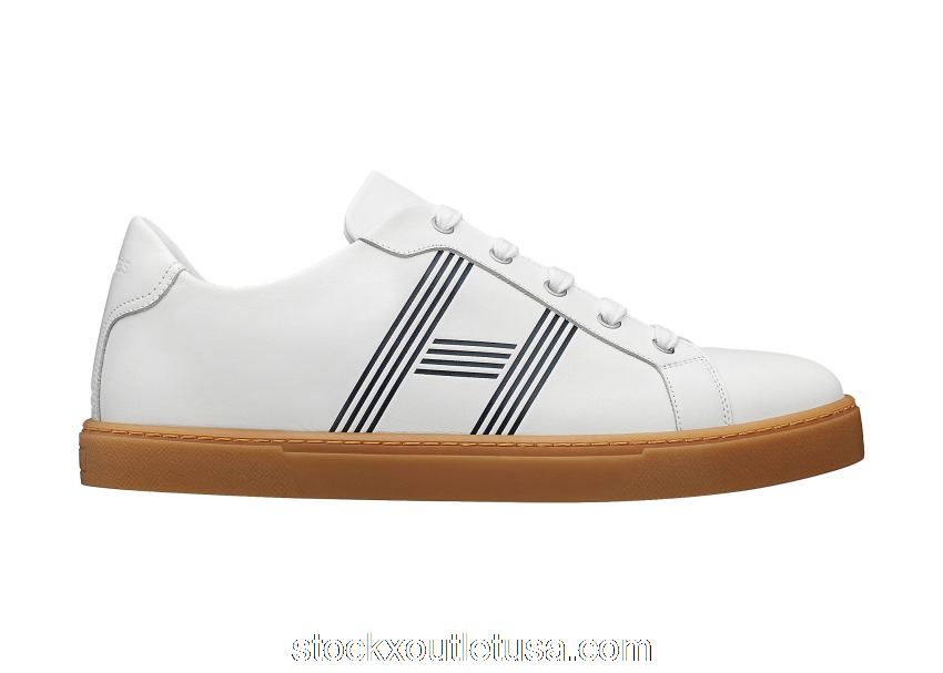 Outlet Hermes Avantage White Navy H201459ZH17400