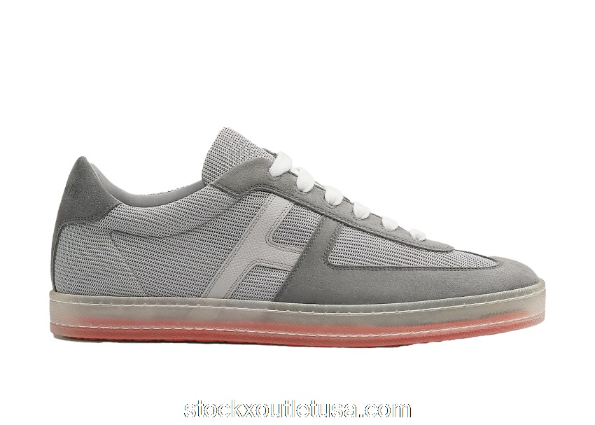 Outlet Hermes Boomerang Grey White H221917ZHGN410