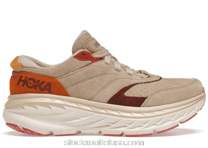 Outlet Hoka One One Bondi L Suede Shifting Sand 1124631