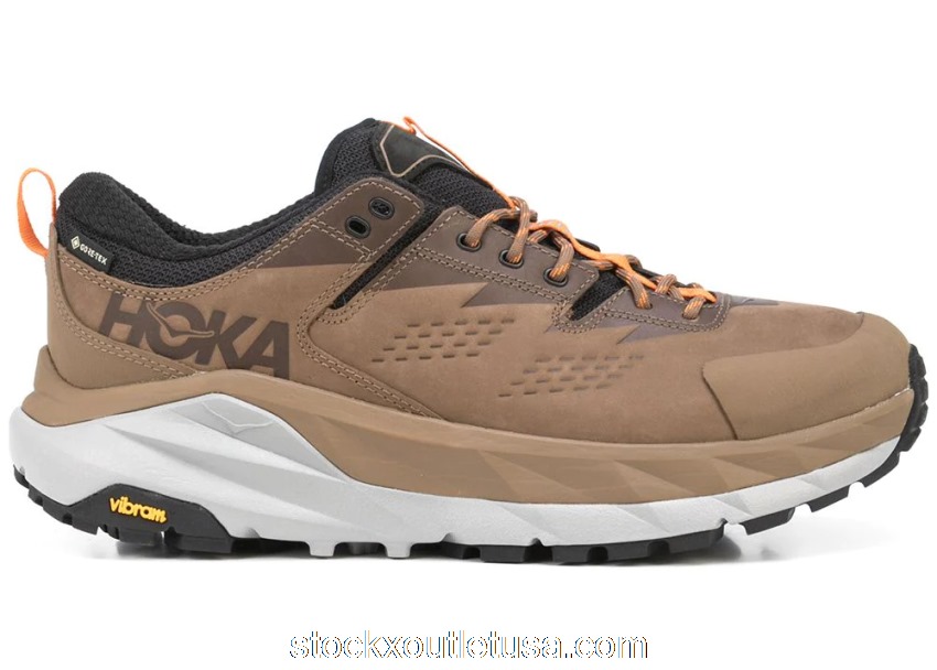 Outlet Hoka One One Kaha Low GTX Otter Persimmon 1118586-OPOR