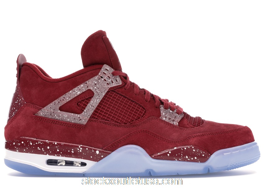 Outlet Jordan 4 Retro Oklahoma Sooners PE SU18 MNJDLS 731 LN3