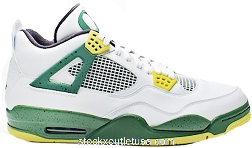 Outlet Jordan 4 Retro Oregon Ducks Duckman