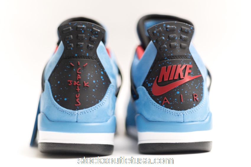 Outlet Jordan 4 Retro Travis Scott Cactus Jack (F&F) AJ4 882333 LN4