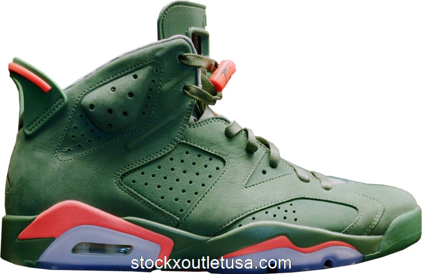 Outlet Jordan 6 Retro Macklemore Green Salmon