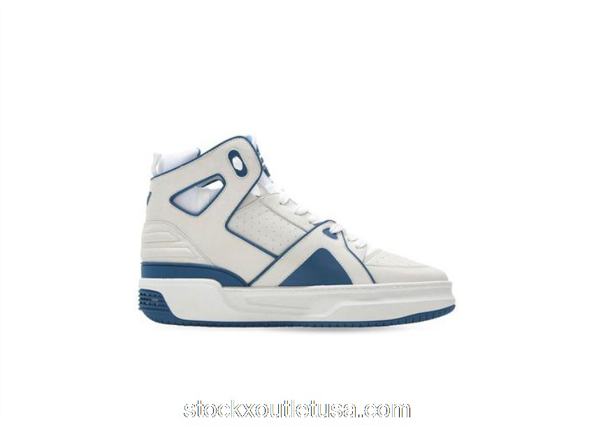 Outlet Just Don High Top White Blue BSKTBL JD1