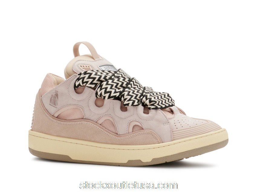 Outlet Lanvin Leather Curb Pink Gum (W) FW-SKDK02-DRA2-A2151