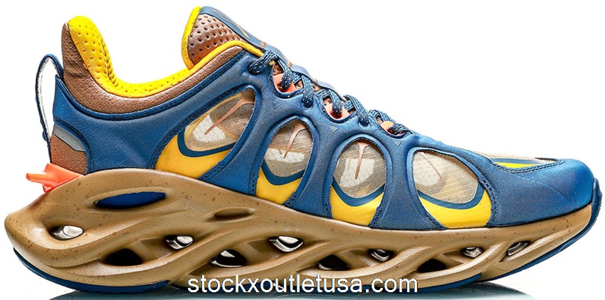Outlet Li-Ning Arc Ace Blue Yellow Beige