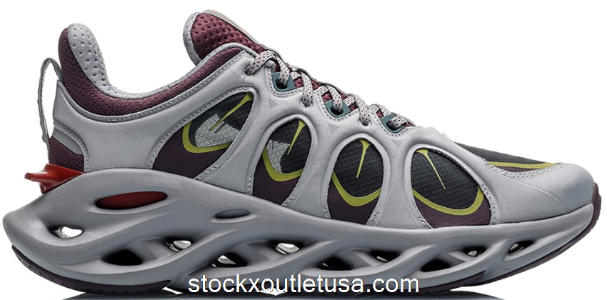 Outlet Li-Ning Arc Ace Grey Yellow Red