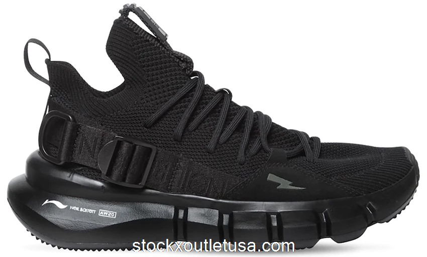 Outlet Li-Ning Essence Neil Barrett Black 72I-0BD001