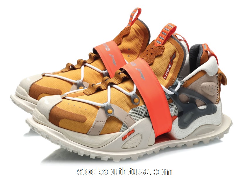 Outlet Li-Ning Titan Halo Yellow Brown (W) AGLQ076-2K