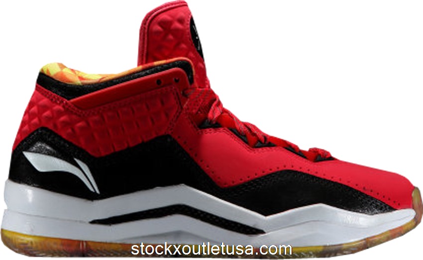 Outlet Li-Ning Way Of Wade 3 Code Red ABAJ013-4U
