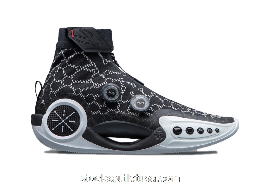 Outlet Li-Ning Way Of Wade 9 Black White