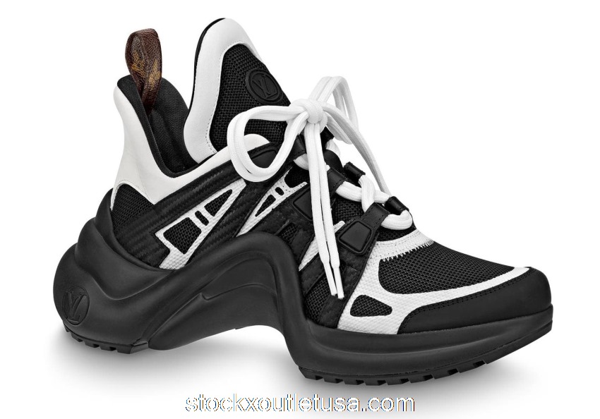 Outlet Louis Vuitton Archlight Trainer Black White (W) 1A43K8