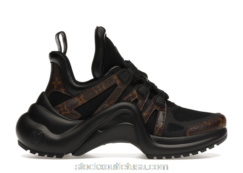 Outlet Louis Vuitton Archlight Trainer Monogram Black (W) 1A43LH