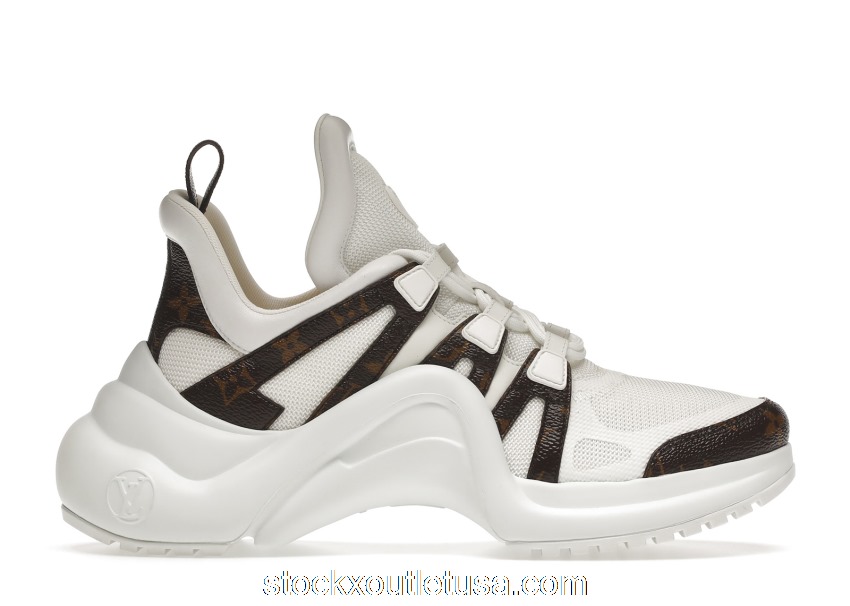 Outlet Louis Vuitton Archlight Trainer Monogram White (W) 1A43L6
