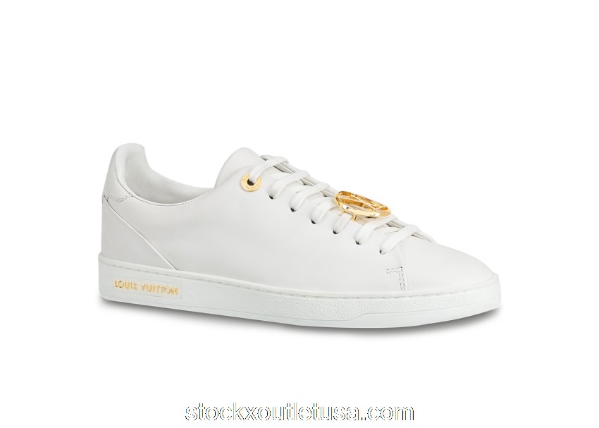 Outlet Louis Vuitton Frontrow Leather White White Gold (W) 1A2XOM