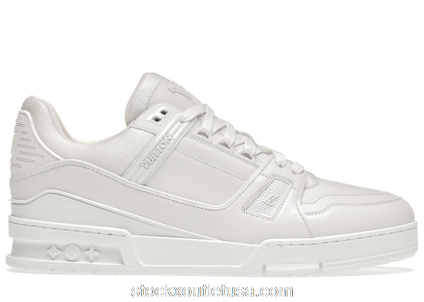 Outlet Louis Vuitton LV Trainer White 1A9G53