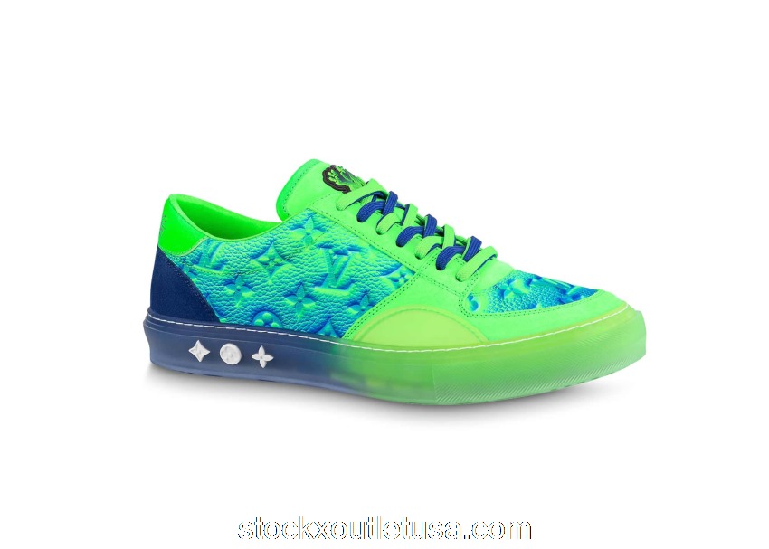 Outlet Louis Vuitton Ollie Richelieu Green 1A9UYP
