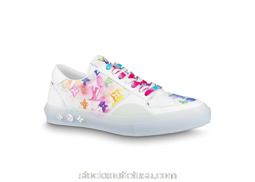 Outlet Louis Vuitton Ollie White Rainbow Monogram 1A8SGR