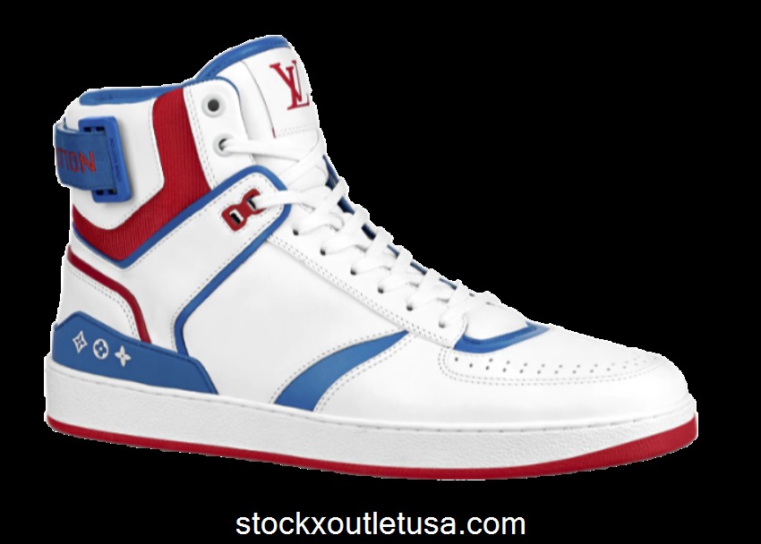 Outlet Louis Vuitton Rivoli Sneaker Red White Blue FW20 1A8K89