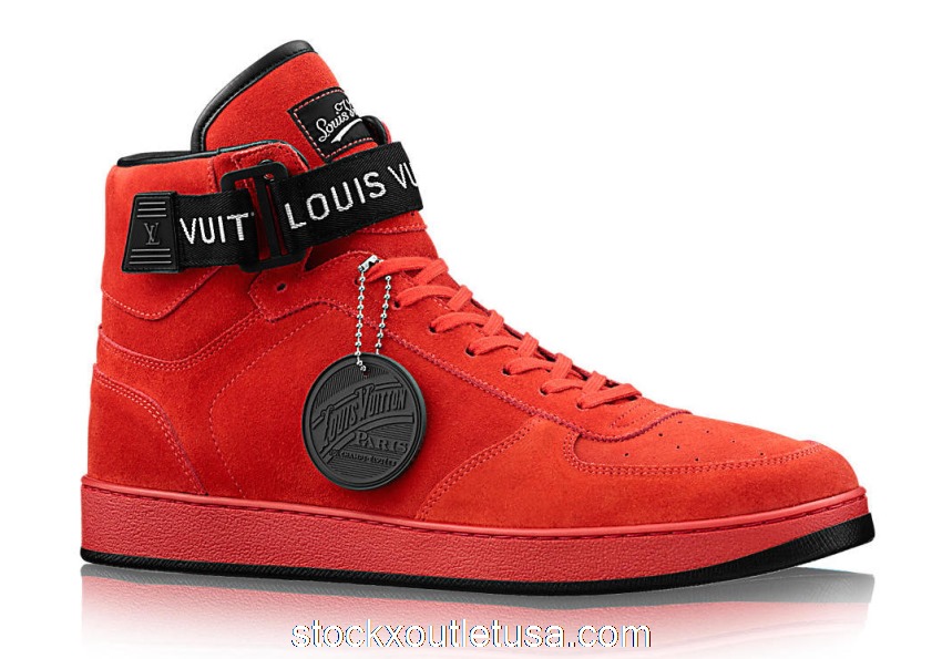 Outlet Louis Vuitton Rivoli Sneaker Red 1A2D0N
