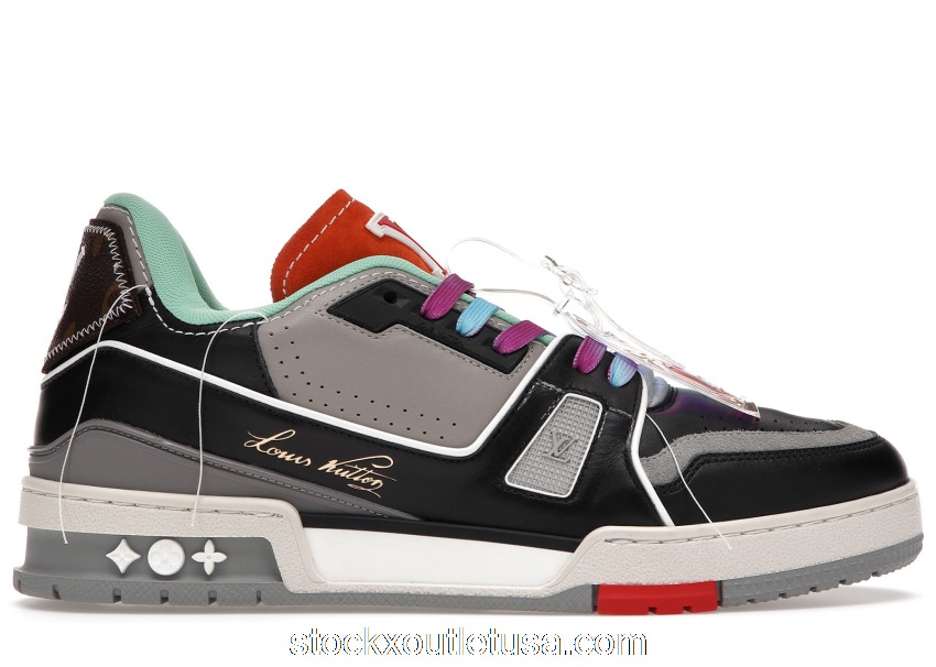 Outlet Louis Vuitton Trainer Blue SS21 1A8QBG