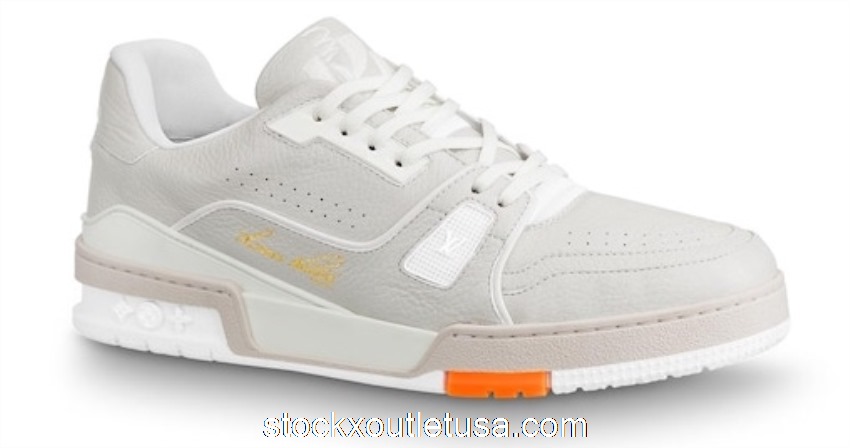 Outlet Louis Vuitton Trainer Low Top Grey 1A5A0S