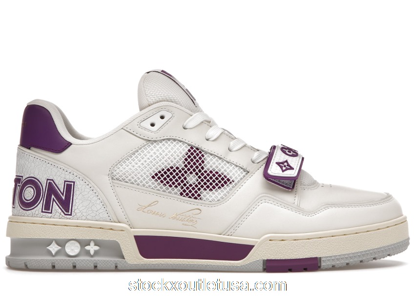 Outlet Louis Vuitton Trainer Violet Mesh 1A98W4