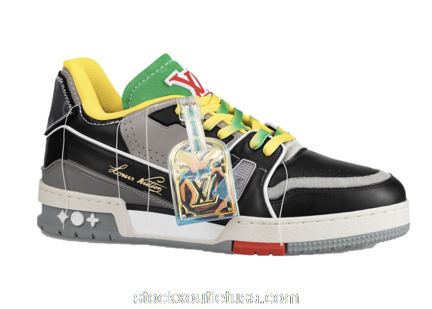 Outlet Louis Vuitton Trainer Yellow SS21 1A8QAG